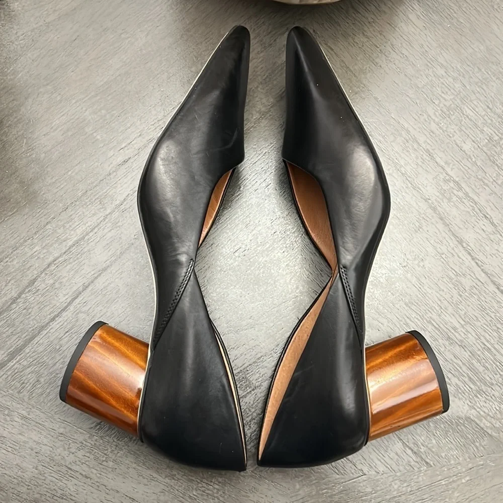Franco Sarto Rita Leather d'Orsay Pumps_8